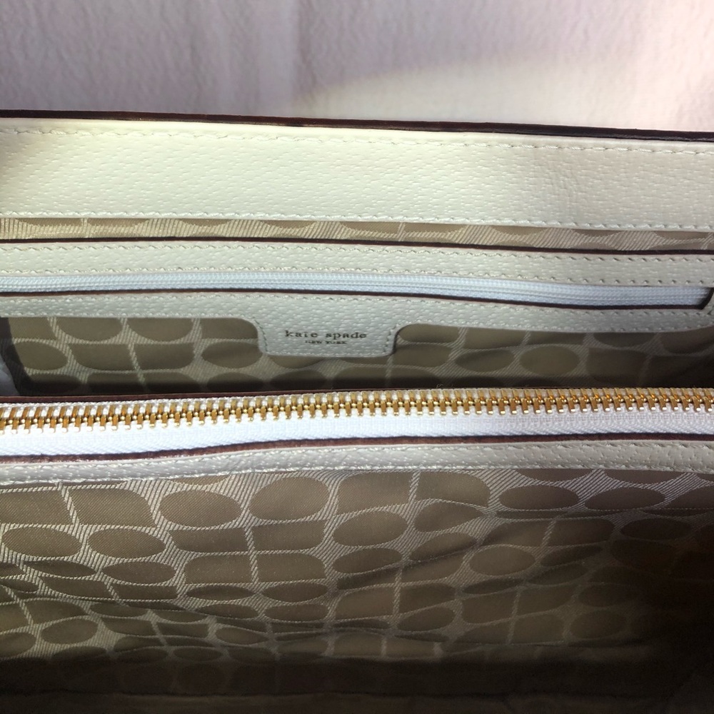 Cream leather Kate Spade Quinn - Picture 5 of 5